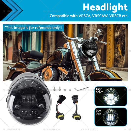 {{ LED Headlight Hi Lo Lamp Suitable For Harley Davidson VROD V-Rod VRSC VRSCA }} - Buy Car Parts Online at {{ Kaka Auto Parts }}.