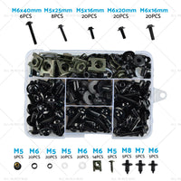 {{ 195PCS Motorcycle Fairing Bolt Body Screw Suitable For Kawasaki Ducati Honda }} - Buy Car Parts Online at {{ Kaka Auto Parts }}.