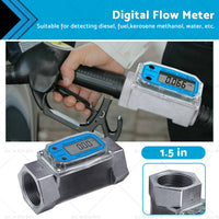 {{ 1. 5 inch Turbine Digital Diesel Water Fuel Flow Meter Oval Gear Flow Gauge }} - Buy Car Parts Online at {{ Kaka Auto Parts }}.