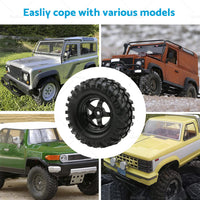 {{ Wheels Rims Rubber Tires 12mm Hex Suitable For 1 or 10 Off-Road RC Rock Buggy Truck }} - Buy Car Parts Online at {{ Kaka Auto Parts }}.
