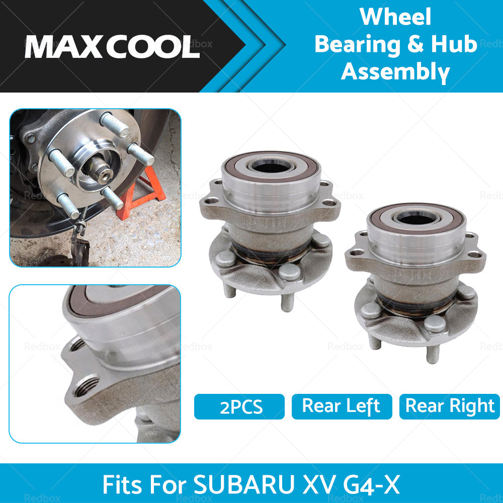 {{ 2 X Rear Wheel Bearing  and  Hub Assembly Fits For SUBARU XV G4-X 2012 - 2017 LHRH }} - Buy Car Parts Online at {{ Kaka Auto Parts }}.