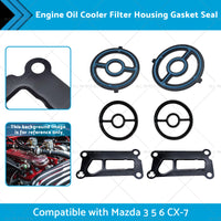 {{ Engine Oil Cooler Filter Housing Gasket Seal Suitable for 2007-2012 Mazda CX-7 }} - Buy Car Parts Online at {{ Kaka Auto Parts }}.