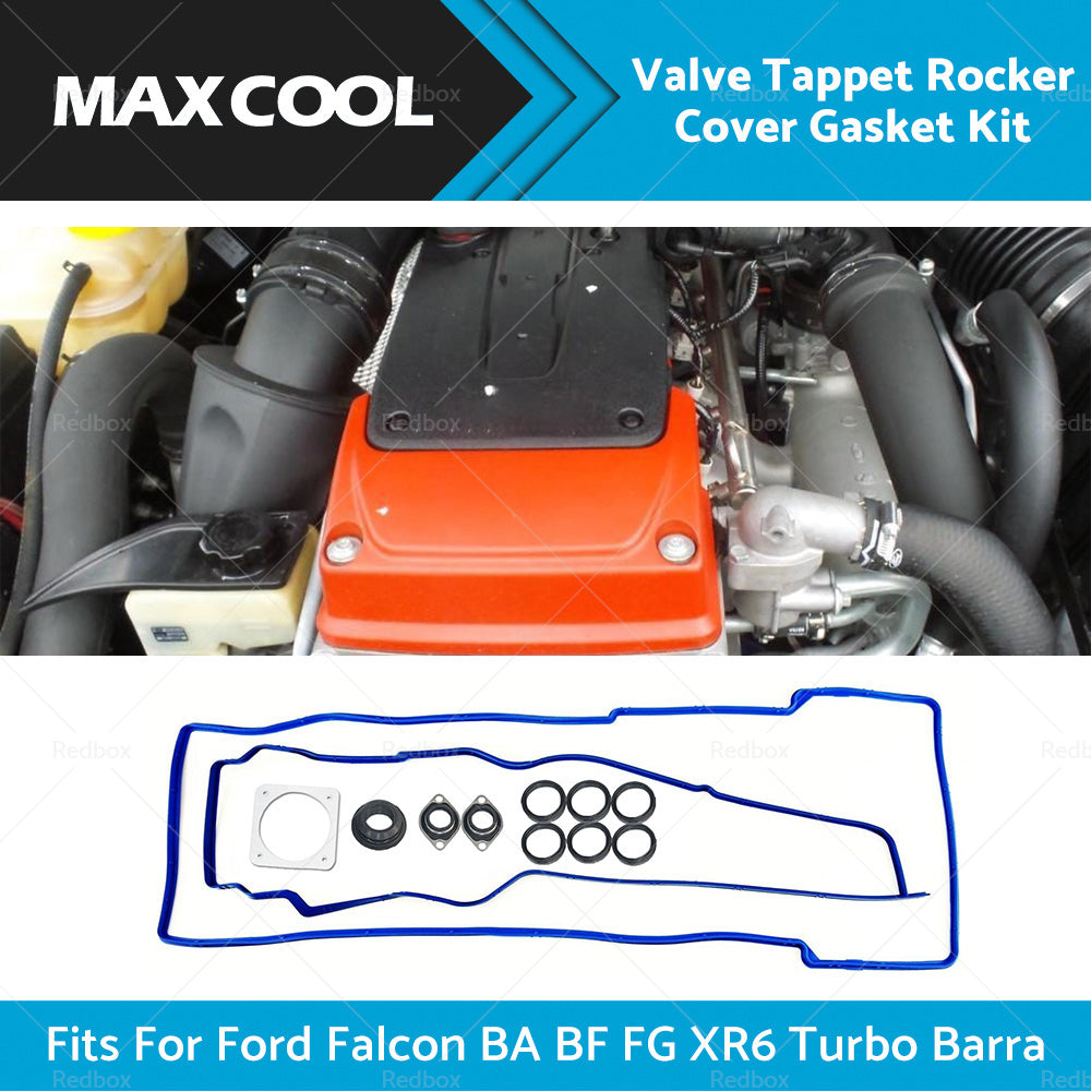 {{ Valve Tappet Rocker Cover Gasket Kit Fits For Ford Falcon BA BF FG XR6 Turbo }} - Buy Car Parts Online at {{ Kaka Auto Parts }}.