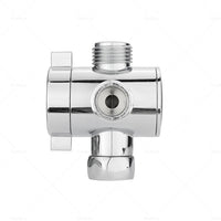 {{ 1 2 in Three Way T-adapter Valve For Toilet Bidet Shower Head Diverter Valve }} - Buy Car Parts Online at {{ Kaka Auto Parts }}.