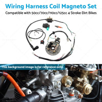 {{ 50cc 125cc Wire Harness Wiring Coil Magneto for Dirt Pit Trail Bike }} - Buy Car Parts Online at {{ Kaka Auto Parts }}.