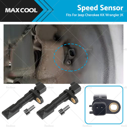 {{ 2x Rear ABS Speed Sensor 52125003AB Fits For Jeep Cherokee KK Wrangler JK 2. 8L }} - Buy Car Parts Online at {{ Kaka Auto Parts }}.