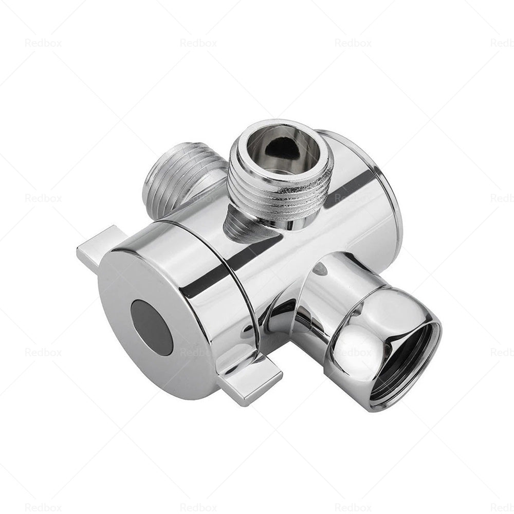 {{ 1 2 in Three Way T-adapter Valve For Toilet Bidet Shower Head Diverter Valve }} - Buy Car Parts Online at {{ Kaka Auto Parts }}.