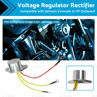 {{ Voltage Regulator Rectifier 3 Wire Suitable for Johnson Evinrude 15 HP Outboard }} - Buy Car Parts Online at {{ Kaka Auto Parts }}.