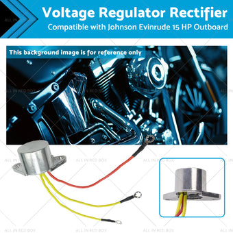 compare product Voltage Regulator Rectifier 3 Wire Suitable for Johnson Evinrude 15 HP Outboard