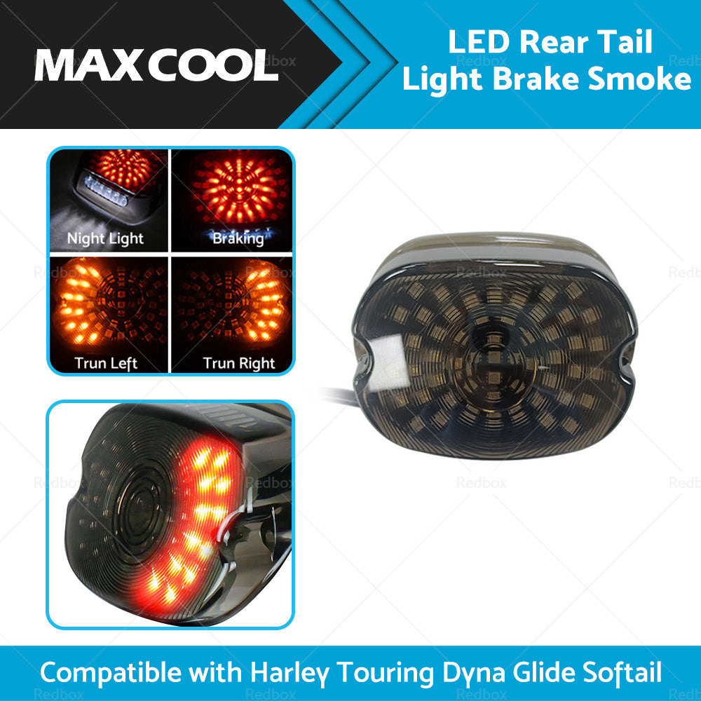 {{ LED Rear Tail Light Brake Smoke Suitable For Harley Touring Dyna Glide Softail }} - Buy Car Parts Online at {{ Kaka Auto Parts }}.