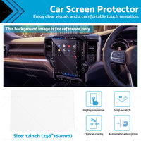 {{ Car Touch Screen Protector Tempered Glass Film 12inch Suitable For RAM 1500 20-22 }} - Buy Car Parts Online at {{ Kaka Auto Parts }}.