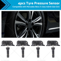 {{ 4PCS Tyre Pressure Sensor 40700-5ZH0A Suitable for Mercedes X Class 2017-2020 }} - Buy Car Parts Online at {{ Kaka Auto Parts }}.