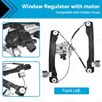 {{ Front Left Window Regulator With Motor 7Pin Suitablefor Holden Cruze JG JH 09-16 }} - Buy Car Parts Online at {{ Kaka Auto Parts }}.
