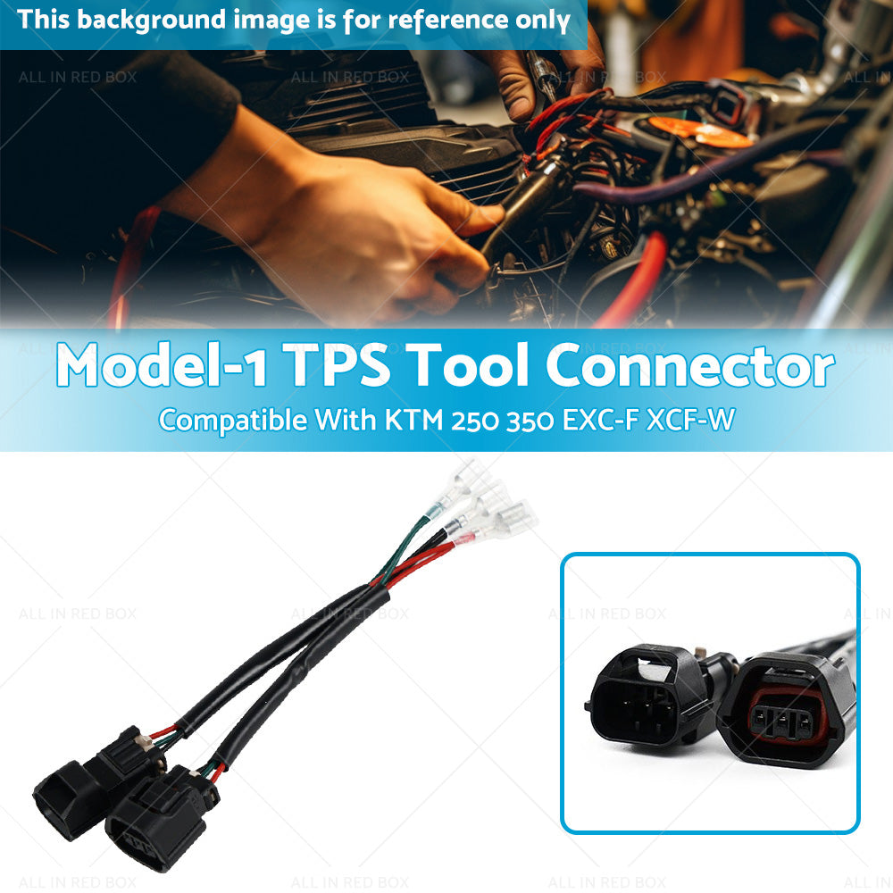{{ Model-1 TPS Tool Sensor Connector Suitable For KTM 250 350 EXC-F XCF-W 2012-2016 }} - Buy Car Parts Online at {{ Kaka Auto Parts }}.