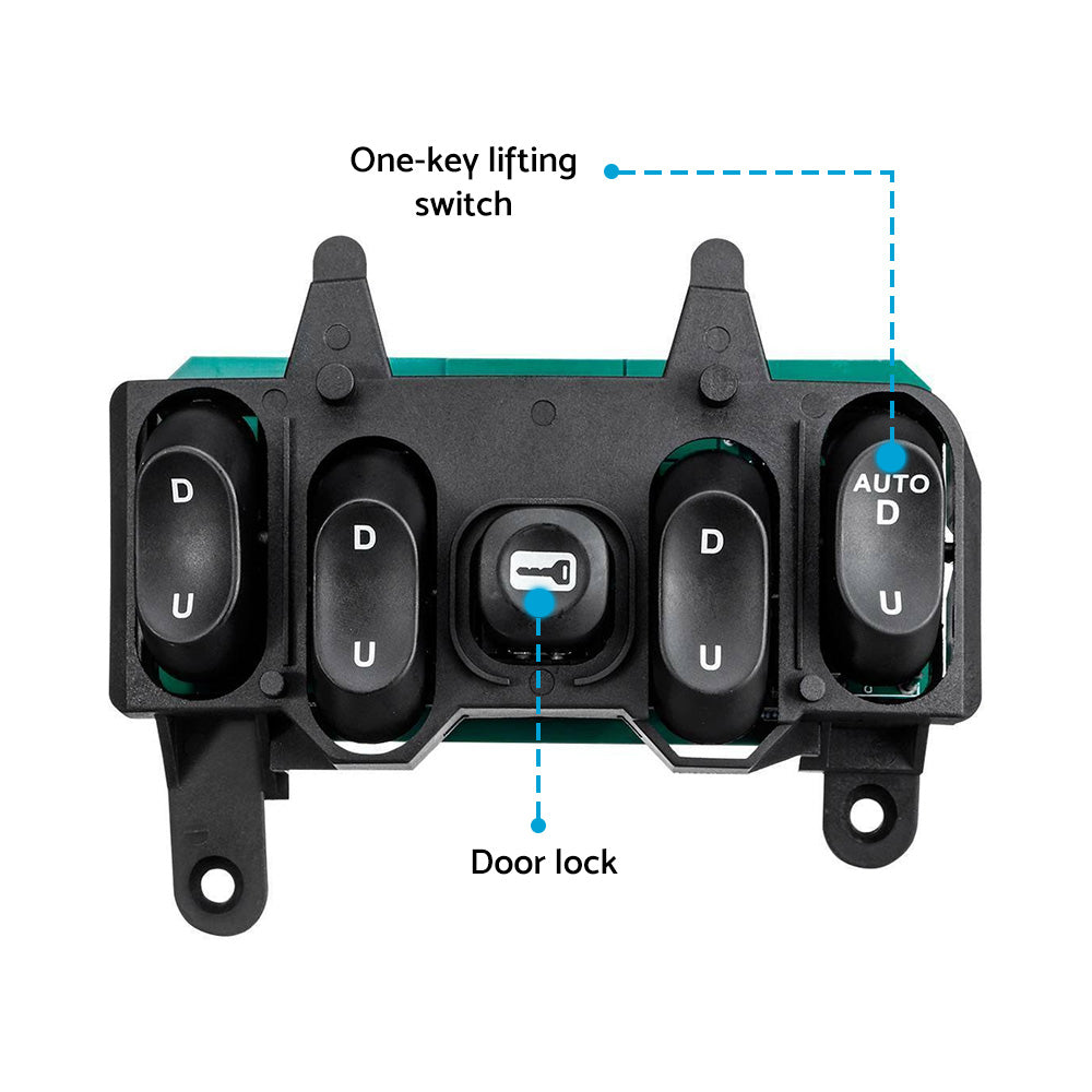 Front Power Window Master Switch Suitable For Ford Falcon Fairmont Fairlane EF EL NF NL