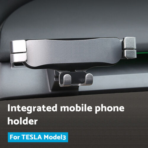 {{ 360隆茫 Rotation GPS Navigation Cell Phone Holder Stand Mount For Tesla Model 3 Y }} - Buy Car Parts Online at {{ Kaka Auto Parts }}.