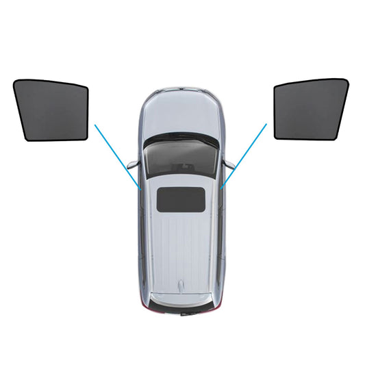 Magnetic Mesh Sun Blind Shades Front & Rear Suitable For Audi Q7 4LB 2006-2015
