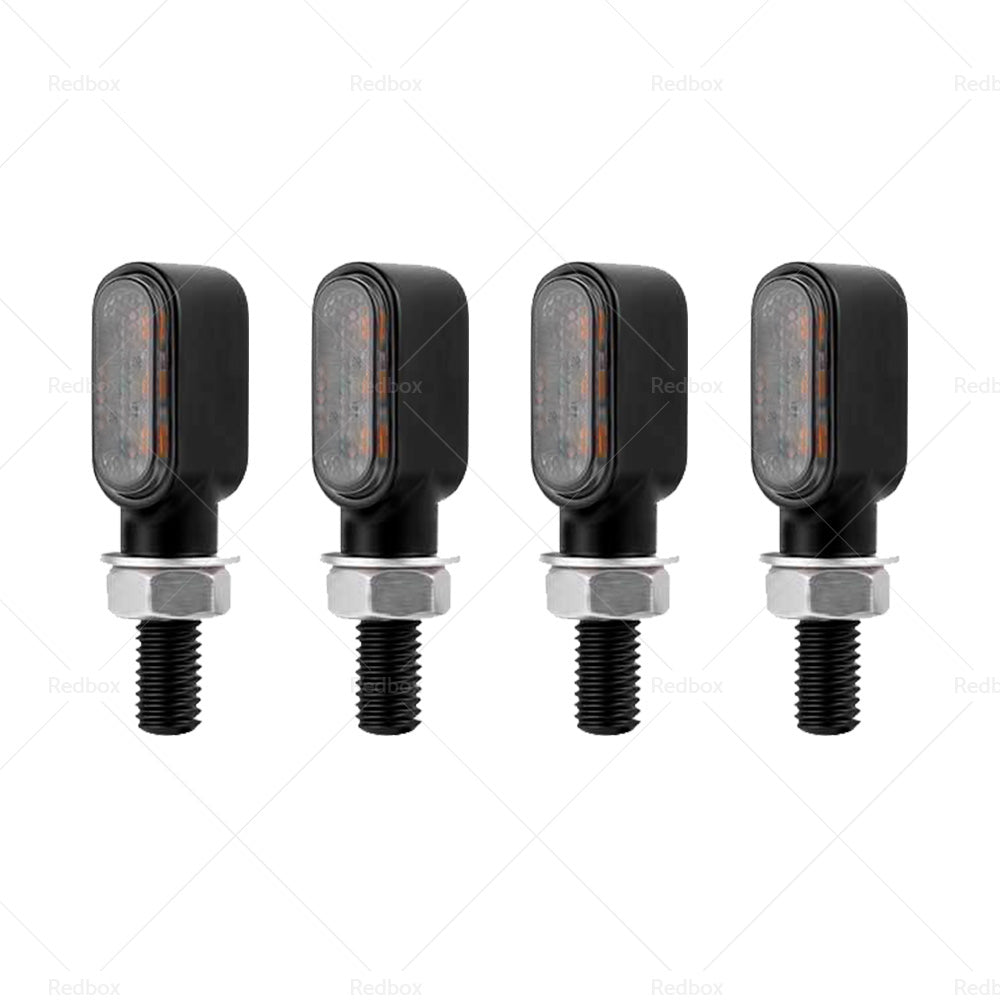 {{ 4x Motorcycle Indicators Turn Signal Blinkers Amber Mini LED Light Universal AU }} - Buy Car Parts Online at {{ Kaka Auto Parts }}.
