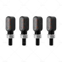 {{ 4x Motorcycle Indicators Turn Signal Blinkers Amber Mini LED Light Universal AU }} - Buy Car Parts Online at {{ Kaka Auto Parts }}.