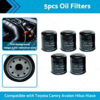 {{ 5x Oil Filter Suitable for Toyota Camry Avalon Hilux Hiace 90915-YZZD2 1KDFTV }} - Buy Car Parts Online at {{ Kaka Auto Parts }}.