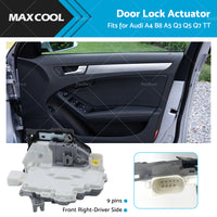 {{ Front Right Door Lock Actuator 8J2837016A For Audi A4 A5 Q3 Q5 Q7 TT VW Touareg }} - Buy Car Parts Online at {{ Kaka Auto Parts }}.